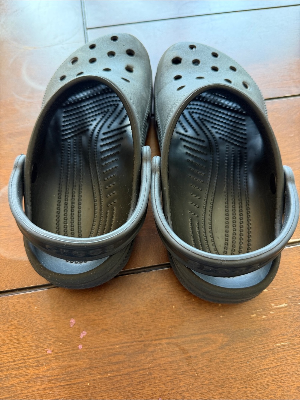 CROCS Kids Black Slip-On Clog Shoes Black - Picture 2 of 9
